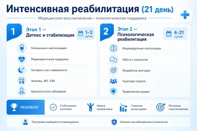 Реабилитация за 21 день в Балашихе